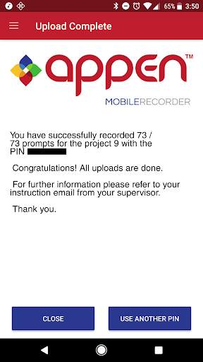 Appen Mobile Recorder screenshot 5