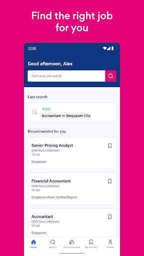 Jobstreet: Singapore Jobs Fast screenshot 1