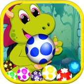 Dinosaur Egg Shot –Bubble Shot icon