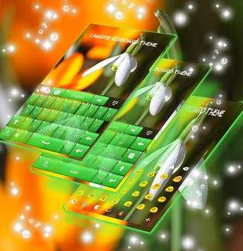 1 Martie Keyboard Theme screenshot 3