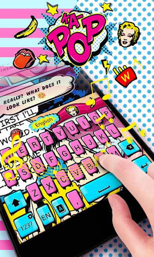 POP STYLE GO Keyboard Theme screenshot 3