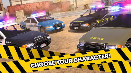 Cop Car Chase 🚨 Police Robber Racing City Crime screenshot 12