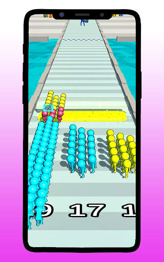 Push Crowd City Clash 3D Game screenshot 4
