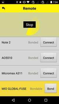 Bluetooth Control Remote screenshot 2