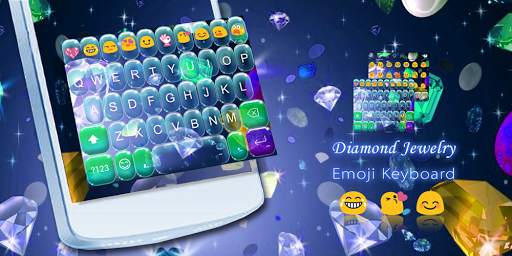 Diamond Jewelry Emoji Keyboard screenshot 8