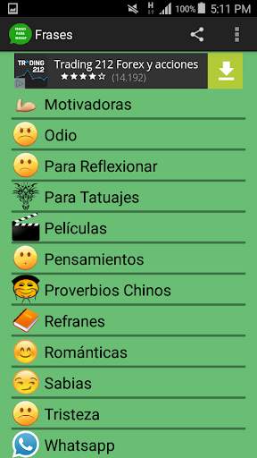 Frases para Whatsapp screenshot 2