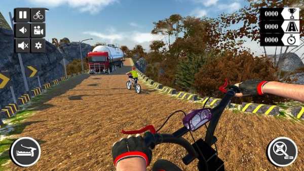 MTB Downhill BMX Bicycle Racing & Quad Stunts screenshot 6