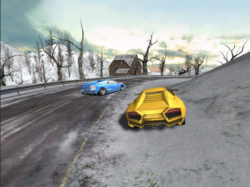 Car Racing Winter screenshot 7