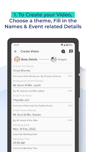 Video Invitation Maker App screenshot 4