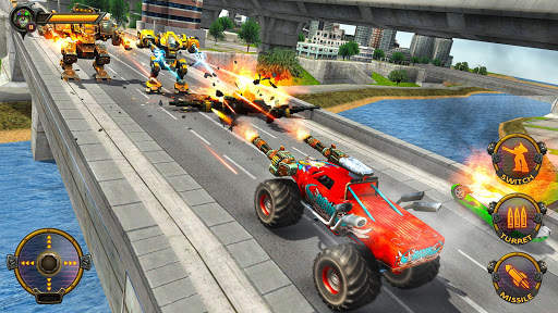 Monster Robot Hero City Battle screenshot 14