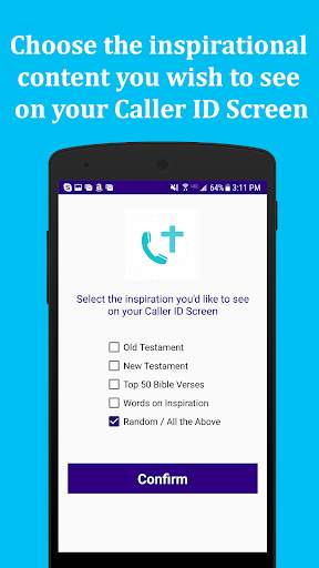 Bible Caller ID App - Bible Verses On Your Phone screenshot 2