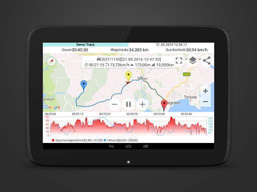 Speedometer GPS Pro screenshot 2