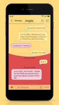 Messaging 7 theme for Pooh screenshot 4