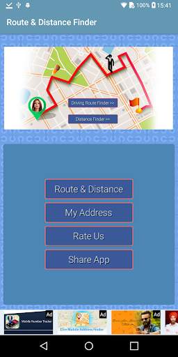 Driving GPS Route Finder screenshot 1