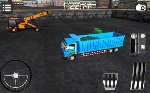 Heavy dump truck 3D parking screenshot 3