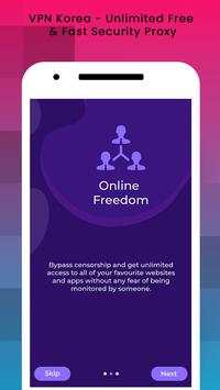 VPN Korea - Korea VPN Free screenshot 2