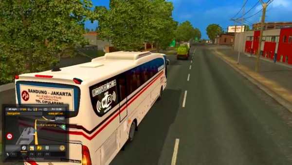 Bus simulator lintas Jawa screenshot 3