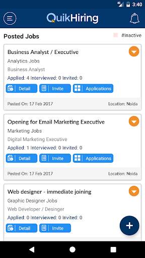 QuikHiring Job Search Video CV скриншот 4