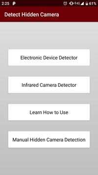 Hidden Camera Detection - Detect Hidden Camera screenshot 1