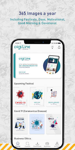 FREE Social Media Post Maker | Digi Line screenshot 1