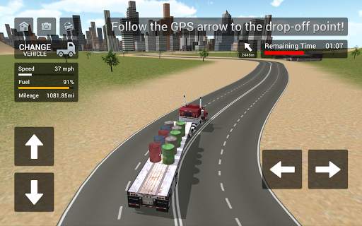 Real Euro Truck Driving Simulator screenshot 7