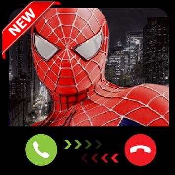 FakeCall From The Spider Prank 1 تصوير الشاشة