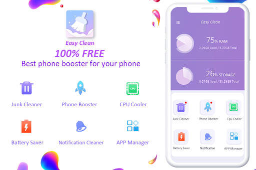 Easy Clean - Junk cleaner & phone booster screenshot 1