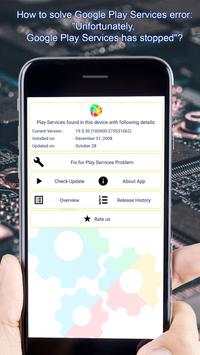 Fix Play Services & Store - Check new update 2020 screenshot 1