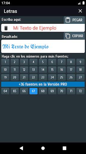 Generador letras, símbolos, emojis, decoraciones screenshot 1