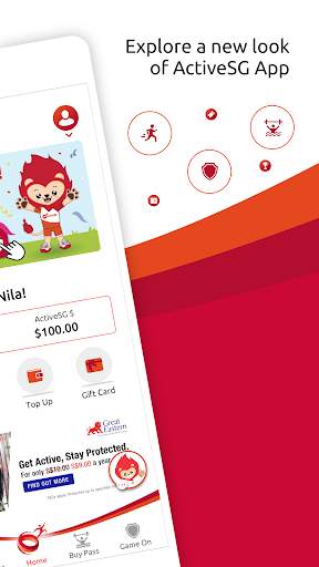 ActiveSG screenshot 2