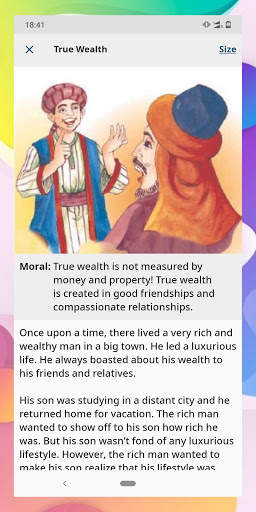 1000 English Stories - Offline screenshot 2