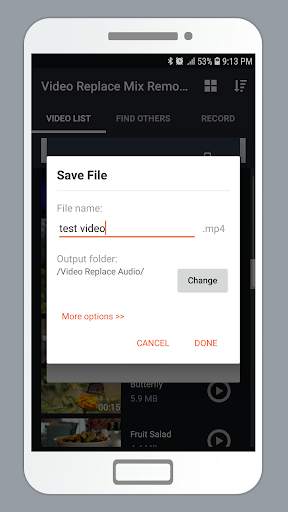 Video Replace Mix Remove Audio screenshot 6