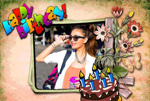 Happy Birthday Photo Frame screenshot 8