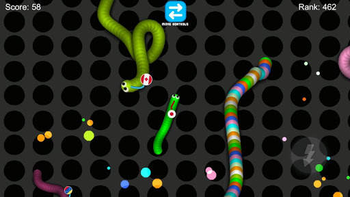Snake io worms battle zone io screenshot 1