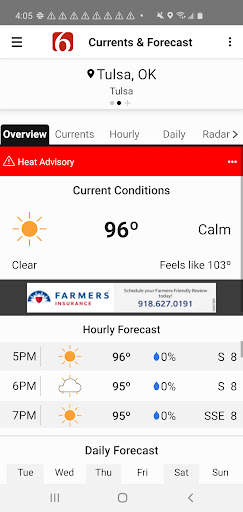 News On 6 Weather screenshot 2