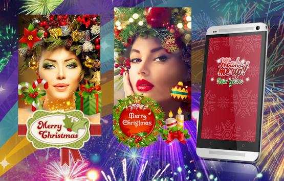 New Year Makeup Camera Editor screenshot 1
