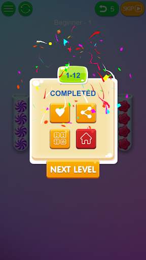 Sort the candies color screenshot 5