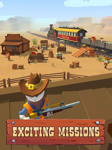 Stickman Sniper: Western gun screenshot 21