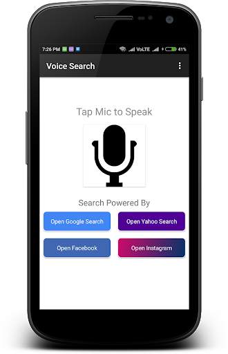 Voice Search screenshot 1