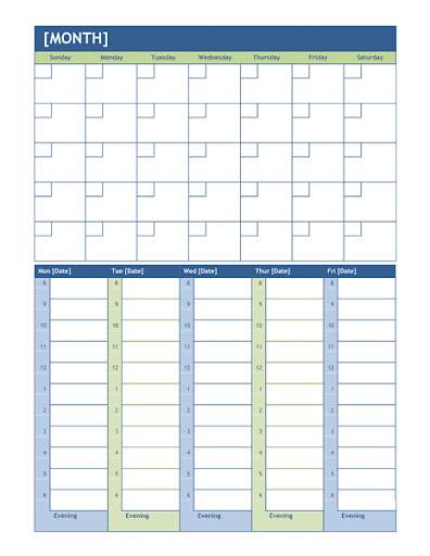 Schedules Templates 19 تصوير الشاشة