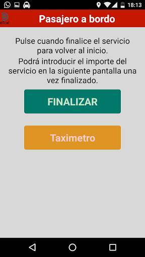 eTaxi (Taxista) screenshot 4