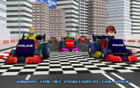 Kids Police Car Racing screenshot 8