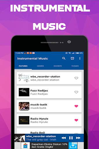 Instrumental Music App 1 تصوير الشاشة