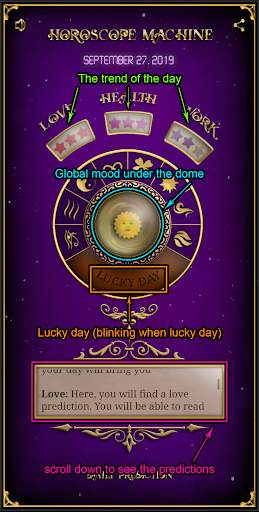 Horoscope machine - Fast horoscope & luck screenshot 3
