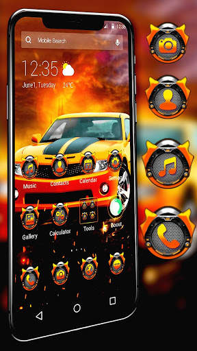 Transformer Car Robot APUS Launcher Theme screenshot 5