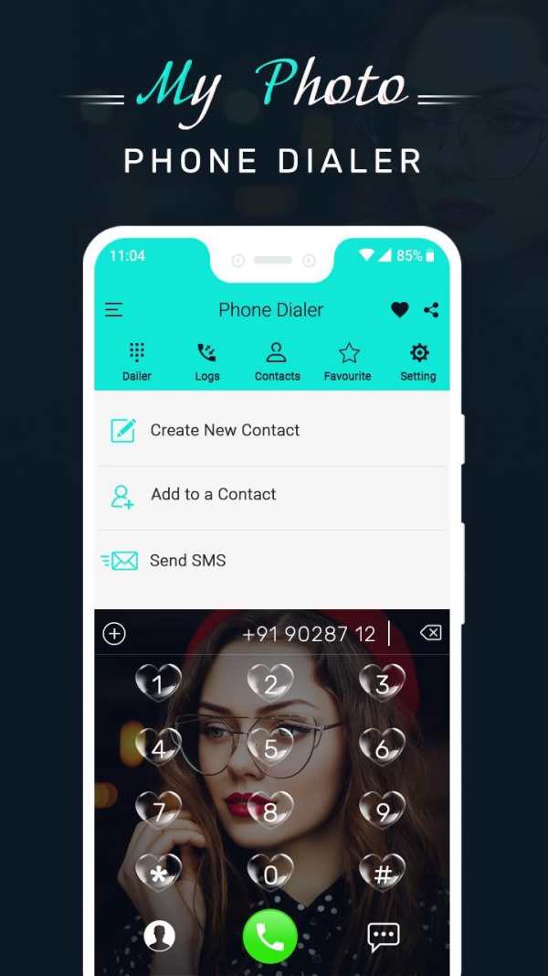 My Photo Phone Dialer : Photo Caller Screen Dialer screenshot 2