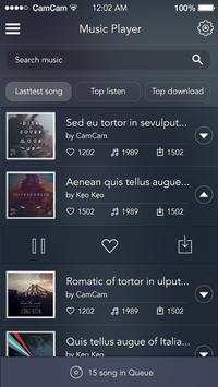 Music Player screenshot 2