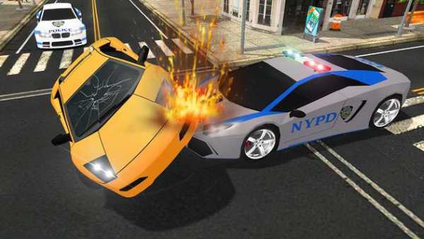 Real Police Car Driving Game: Hot Pursuit Chase 3D screenshot 2