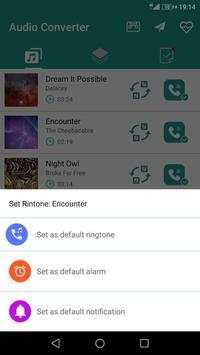 Audio Converter & Convert to Mp3 & Set Ringtone screenshot 4