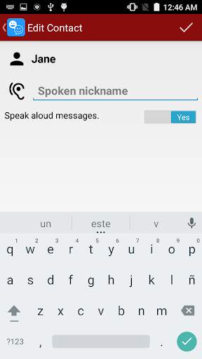 Talking Contacts for WhatsApp screenshot 6